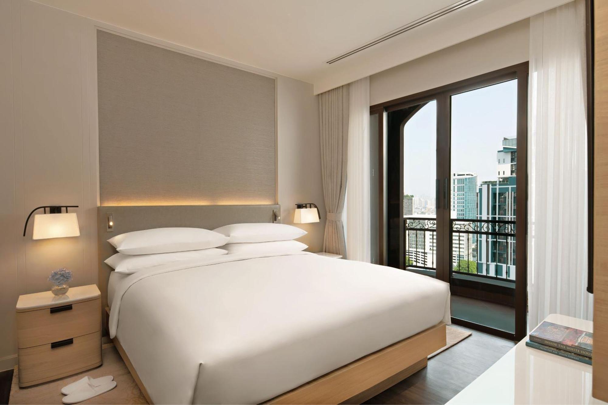 Marriott Executive Apartments Bangkok, Sukhumvit 101 Exterior foto